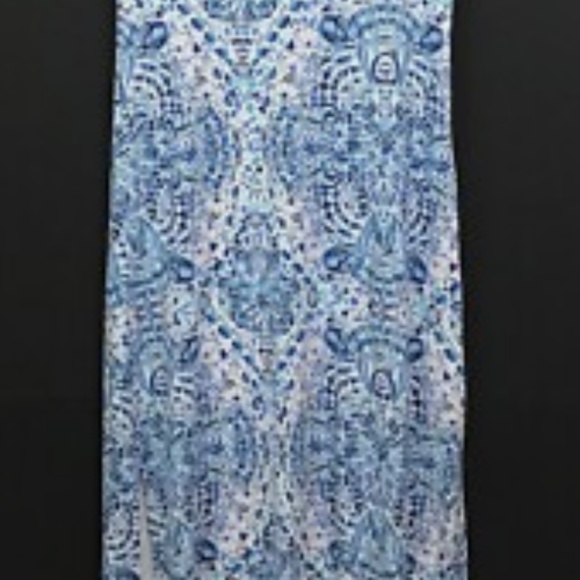 Lilly Pulitzer Wynne Maxi Dress Resort White Call My Shell Phone Blue Printed xl - Picture 1 of 5